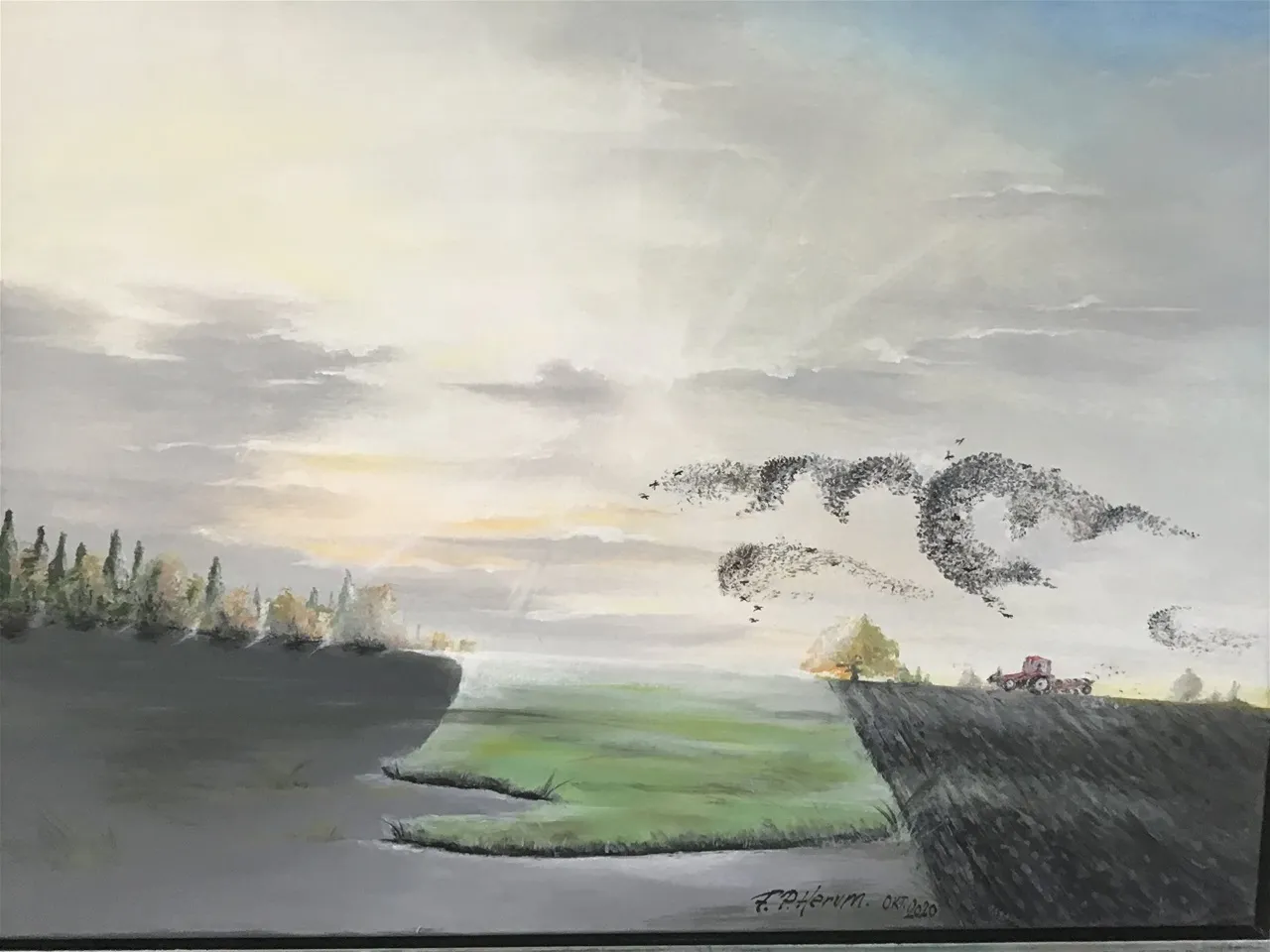 Maleri nr 148 60 cm X 80 cm